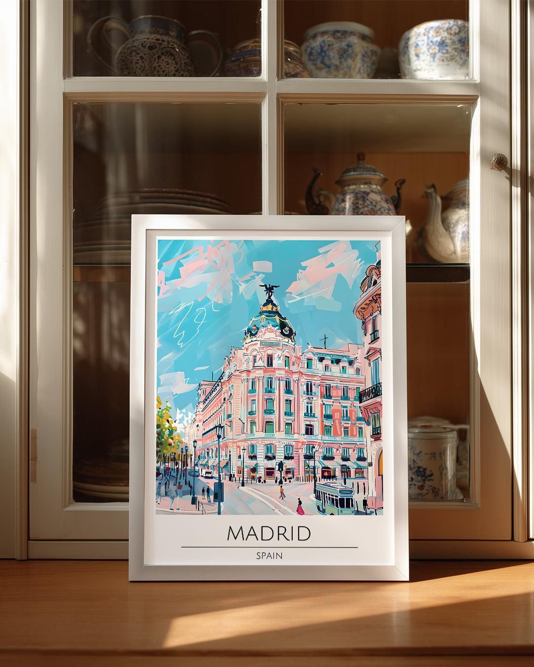 Madrid İspanya Poster Tablosu