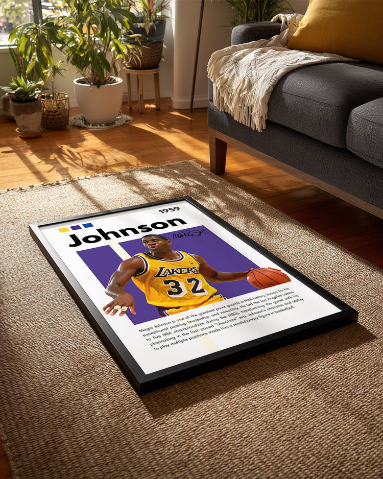 Magic Johnson 1959 Poster Tablosu