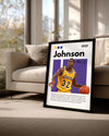 Magic Johnson 1959 Poster Tablosu