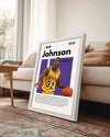 Magic Johnson 1959 Poster Tablosu