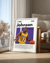 Magic Johnson 1959 Poster Tablosu
