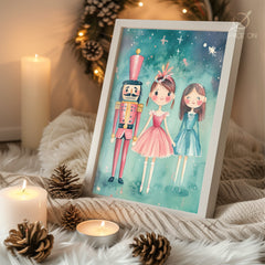 Majestic Christmas Pine Poster Tablosu