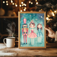 Majestic Christmas Pine Poster Tablosu