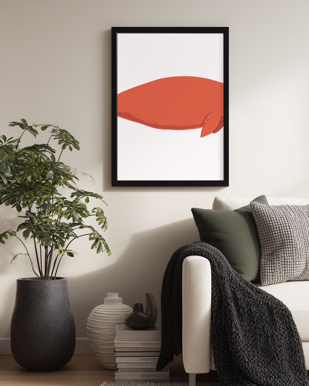 Manati - Barınağında Yüzen Poster Tablosu