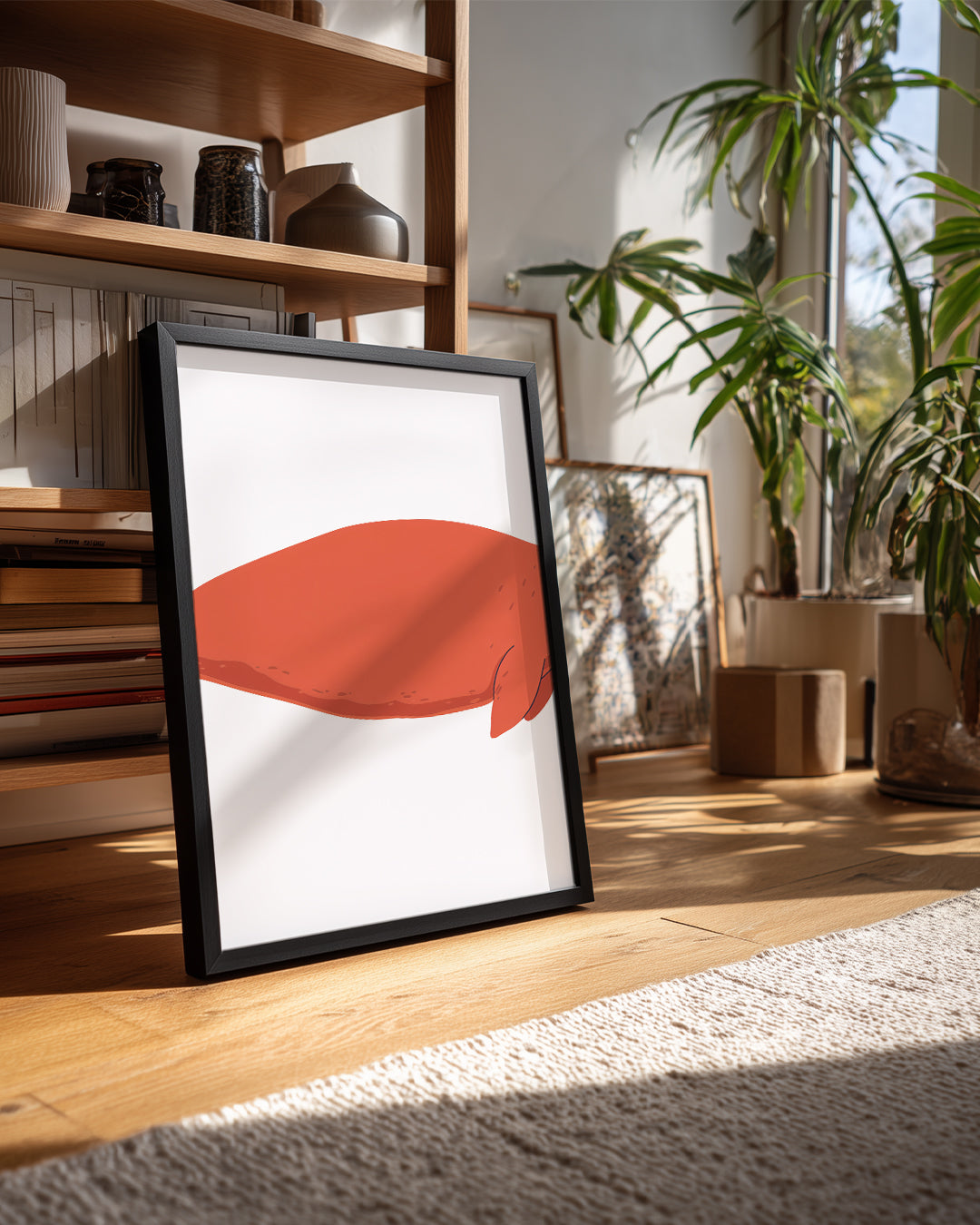 Manati - Barınağında Yüzen Poster Tablosu