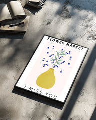 Manque Bleu Poster Tablosu