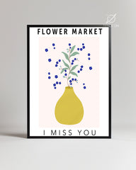 Manque Bleu Poster Tablosu