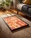 Marbled Waves Poster Tablosu