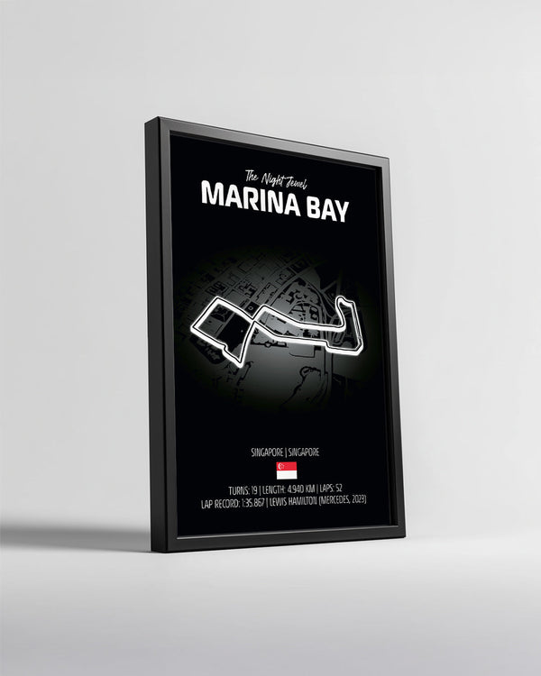 Marina Bay Poster Tablosu