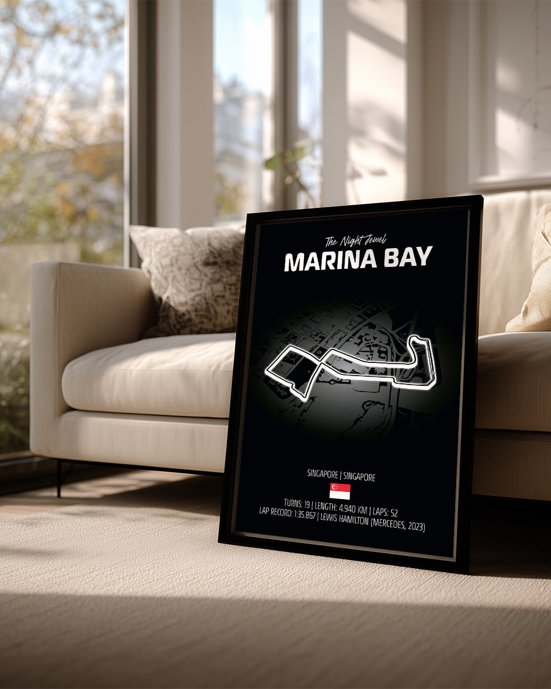 Marina Bay Poster Tablosu