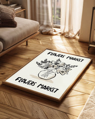 Market Bouquet Poster Tablosu