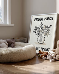 Market Bouquet Poster Tablosu