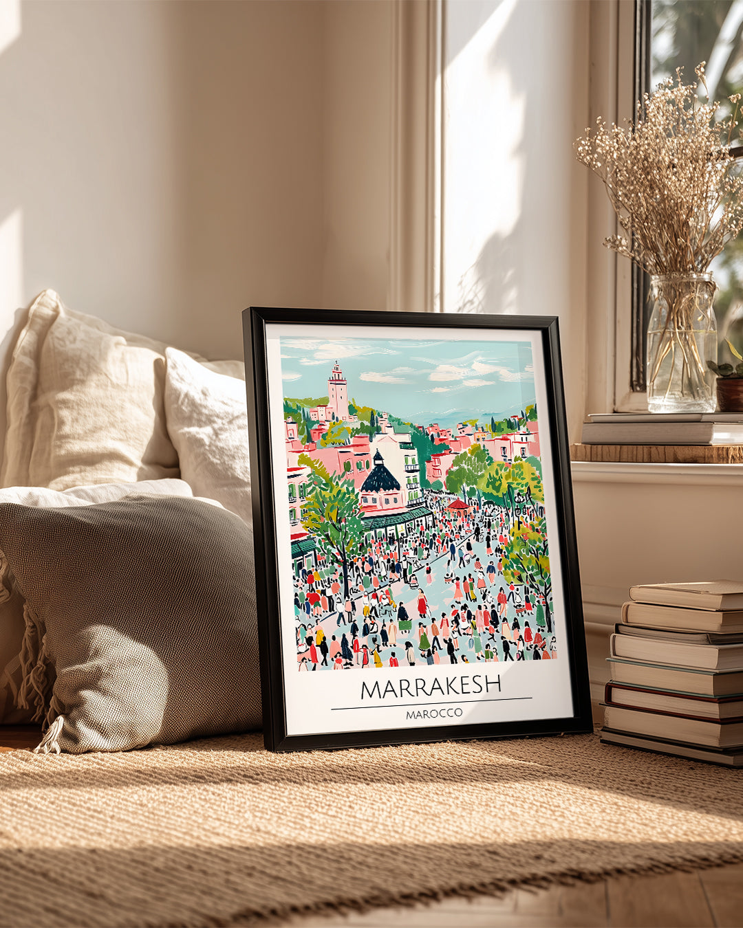 Marrakeş Fas Poster Tablosu