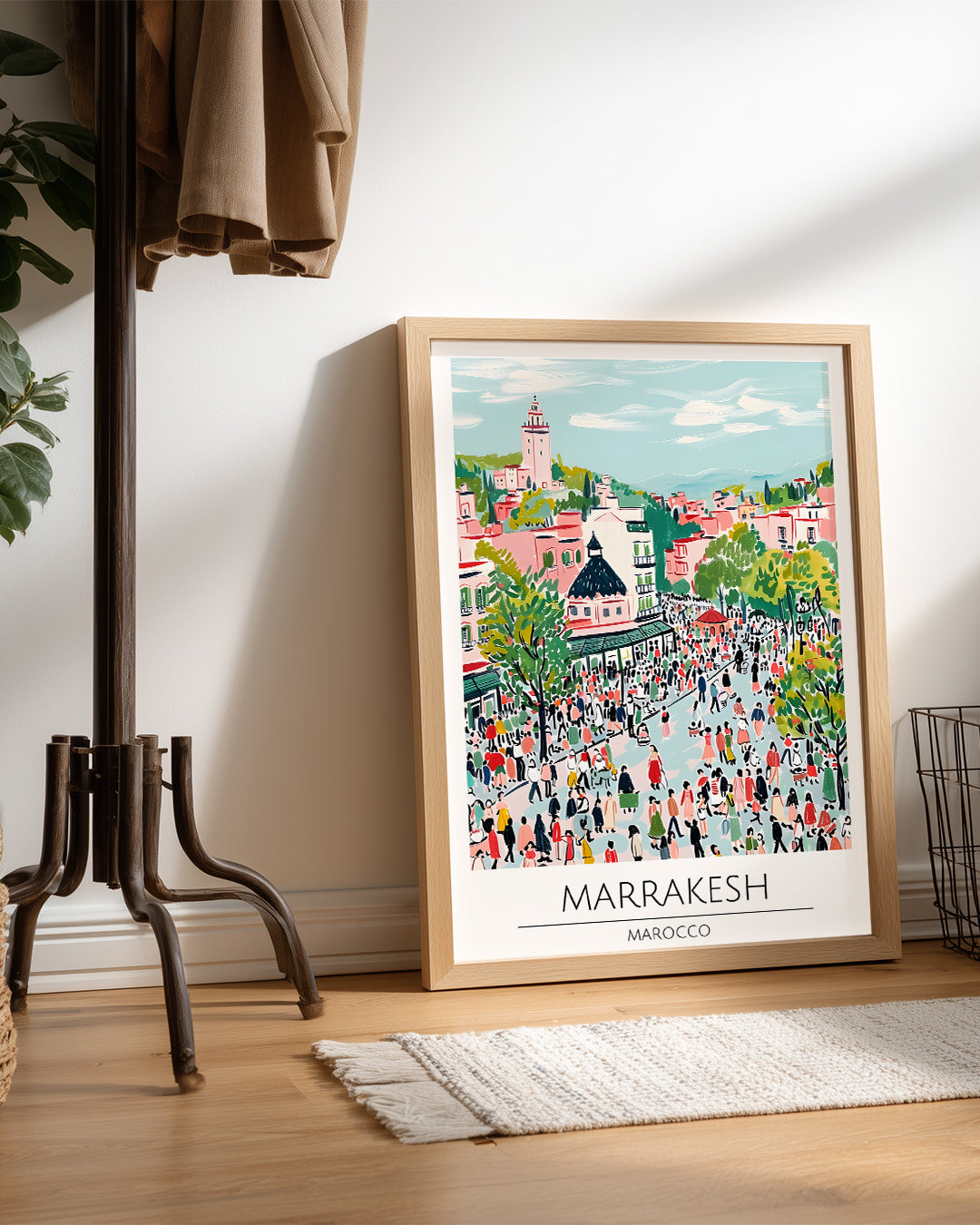 Marrakeş Fas Poster Tablosu