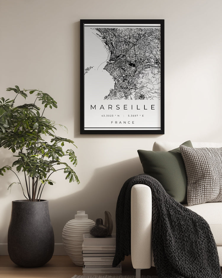 Marseille 45 Ratio Poster Tablosu