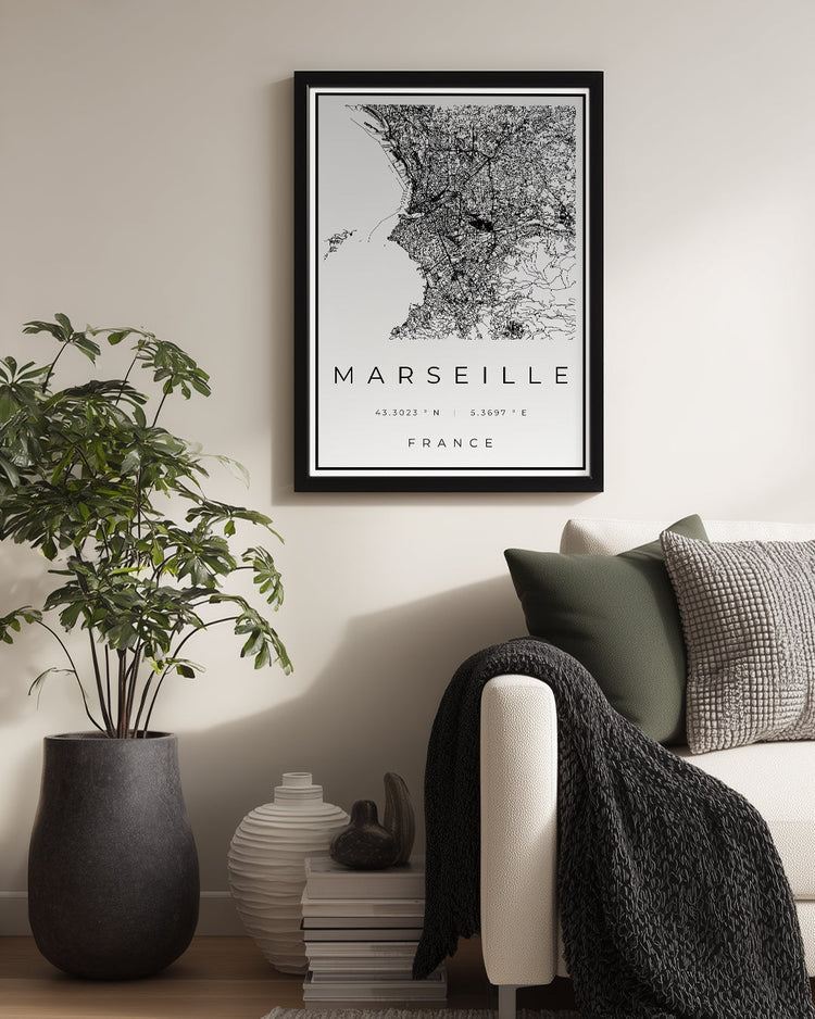 Marseille 57 Ratio Poster Tablosu