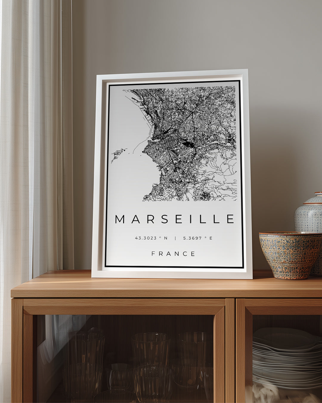 Marseille 57 Ratio Poster Tablosu