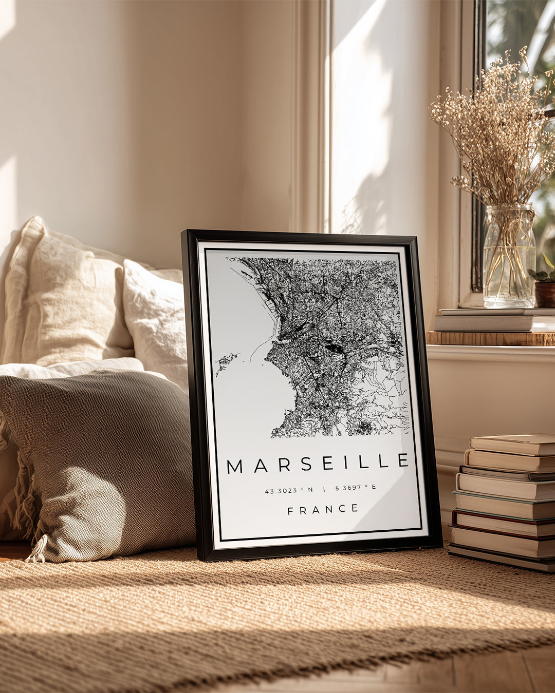 Marseille A4 Ratio Poster Tablosu