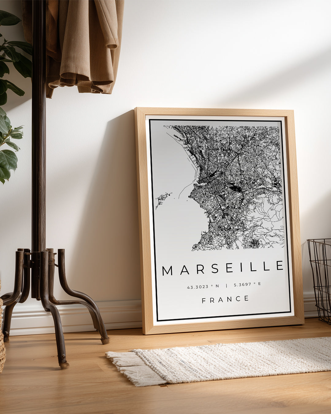 Marseille A4 Ratio Poster Tablosu