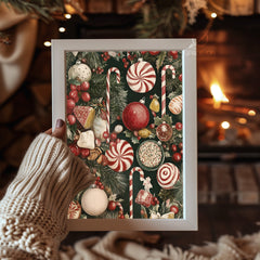 Marshmallow Cocoa Art Poster Tablosu