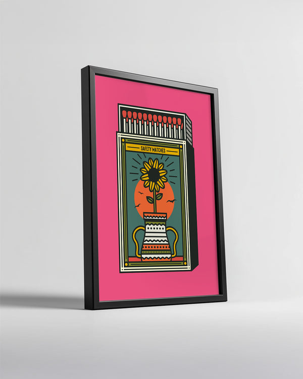 Match Bloom Poster Tablosu