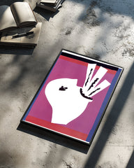 Matisse Cutout Poster Tablosu