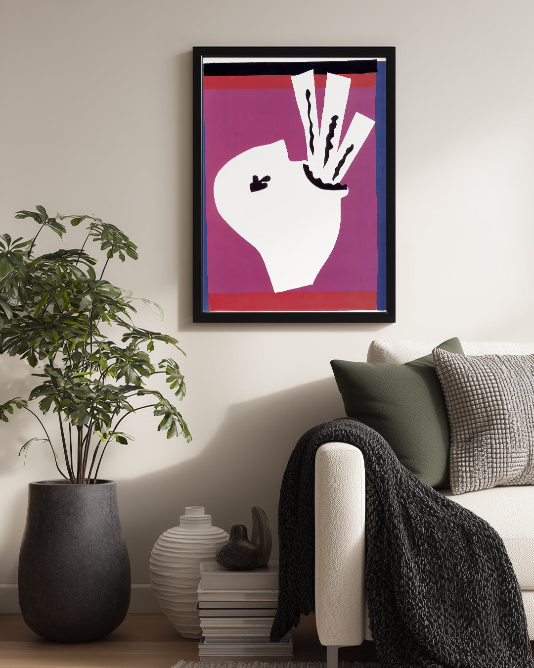 Matisse Cutout Poster Tablosu