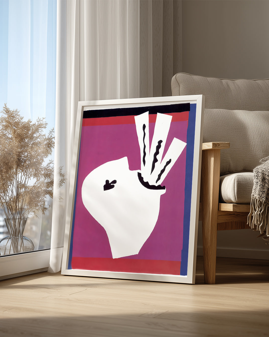 Matisse Cutout Poster Tablosu