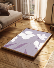 Mauve Clair Poster Tablosu