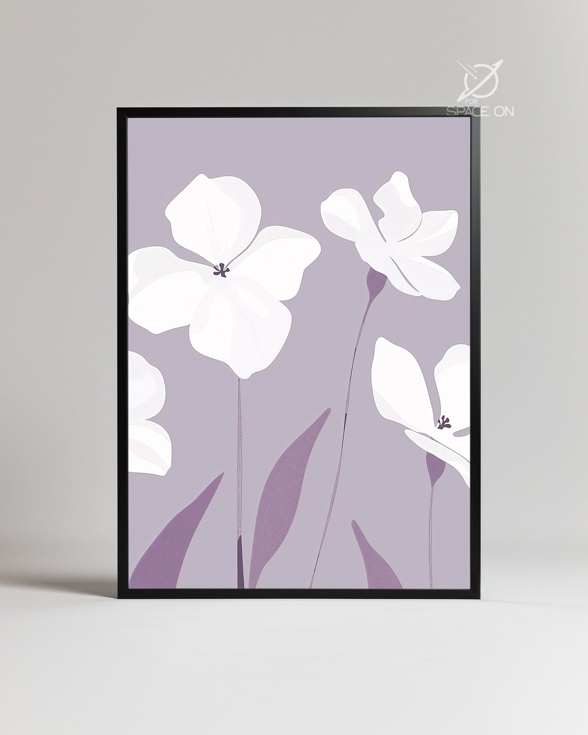 Mauve Clair Poster Tablosu