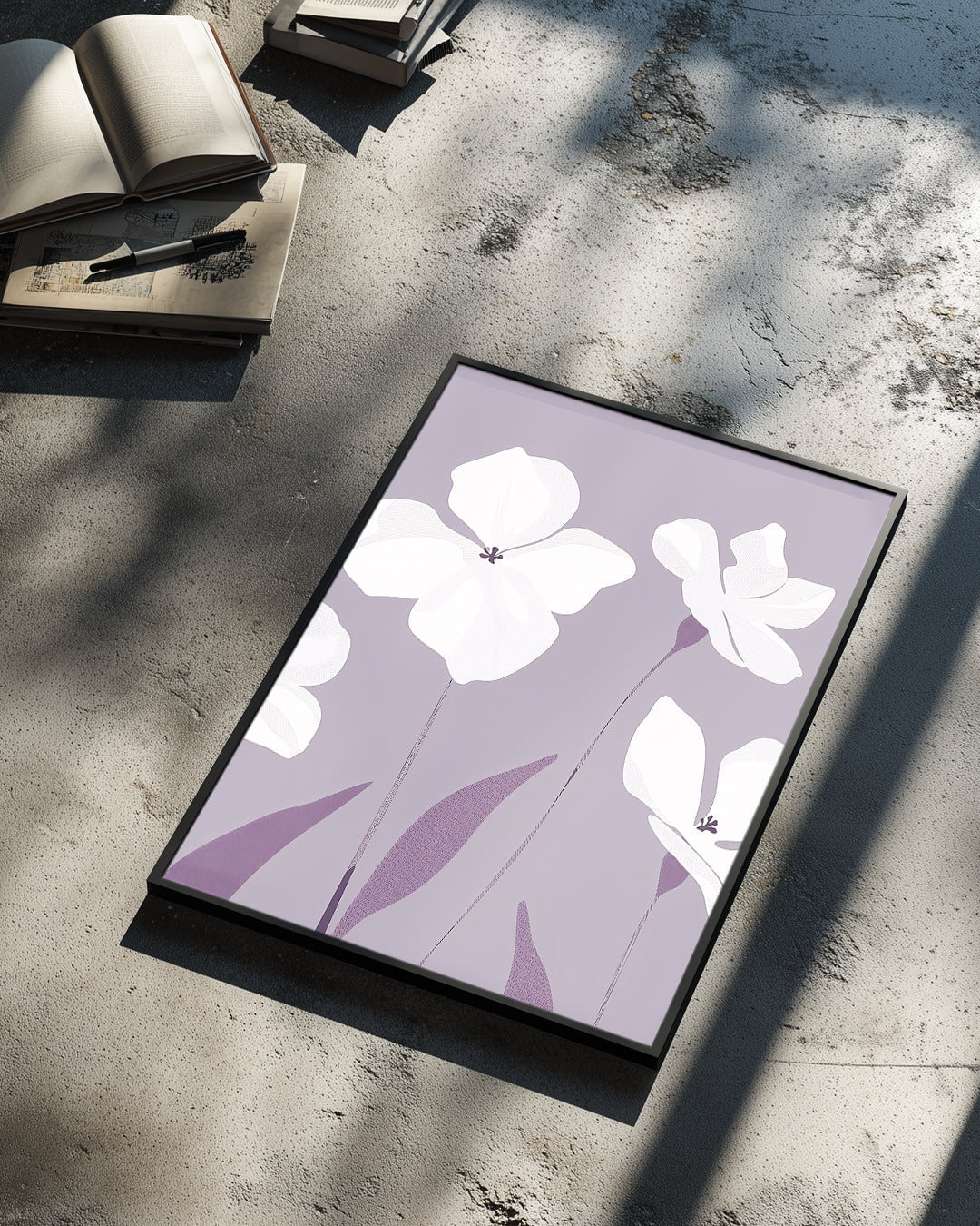 Mauve Clair Poster Tablosu