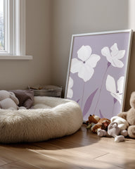 Mauve Clair Poster Tablosu