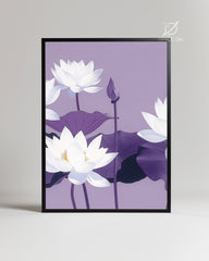 Mauve Pond Poster Tablosu