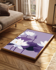 Mauve Pond Poster Tablosu