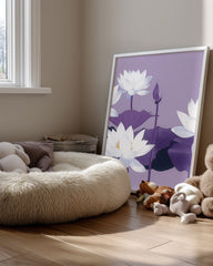Mauve Pond Poster Tablosu
