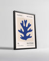 Mavi Mercan - Henri Matisse - 1955 Poster Tablosu