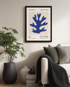 Mavi Mercan - Henri Matisse - 1955 Poster Tablosu