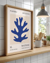 Mavi Mercan - Henri Matisse - 1955 Poster Tablosu