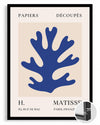 Mavi Mercan - Henri Matisse - 1955 Poster Tablosu