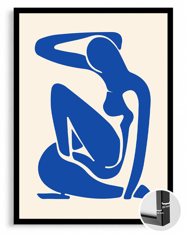Mavi Nü - Henri Matisse Poster Tablosu