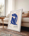 Mavi Nü Figürü - Henri Matisse - 1948 Poster Tablosu