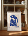 Mavi Nü Figürü - Henri Matisse - 1948 Poster Tablosu