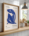 Mavi Nü Figürü - Henri Matisse - 1948 Poster Tablosu