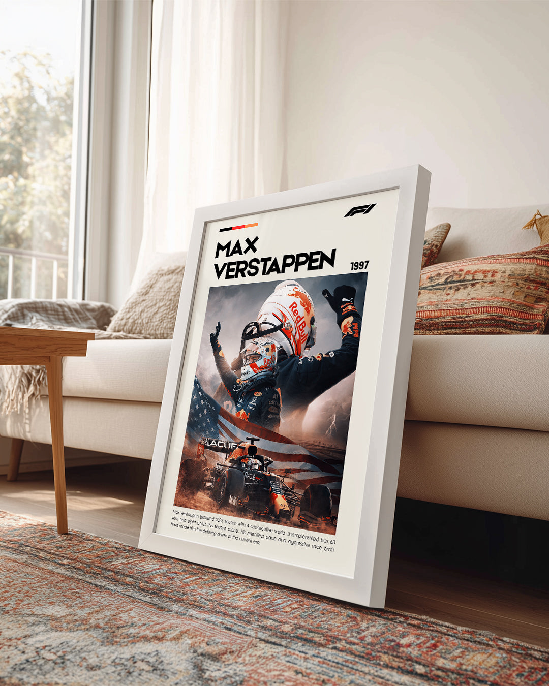 Max Verstappen 1997 Poster Tablosu