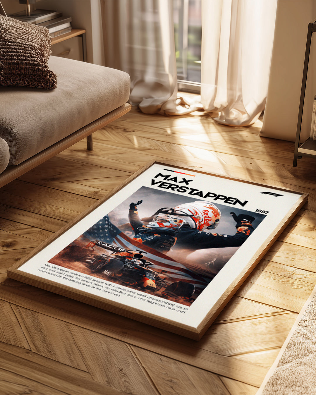 Max Verstappen 1997 Poster Tablosu