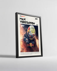 Max Verstappen 1997 F1 Poster Tablosu