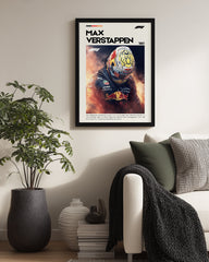 Max Verstappen 1997 F1 Poster Tablosu