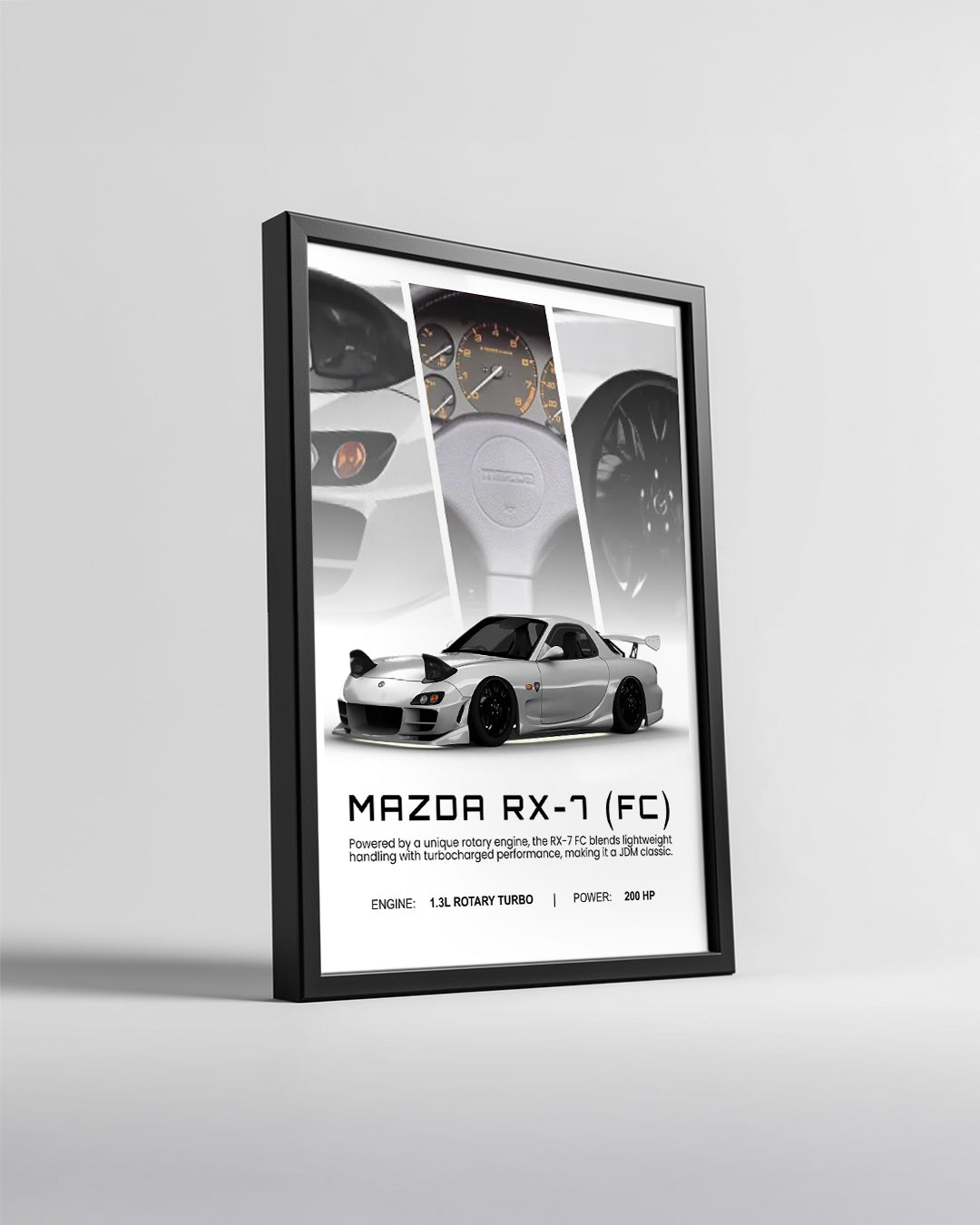 Mazda RX7 Poster Tablosu