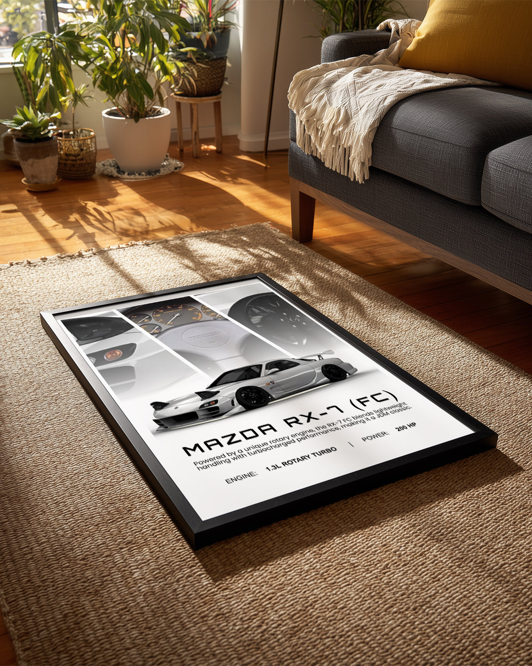 Mazda RX7 Poster Tablosu