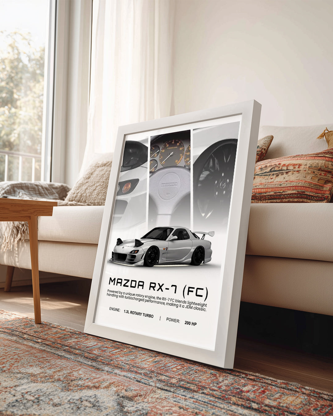 Mazda RX7 Poster Tablosu